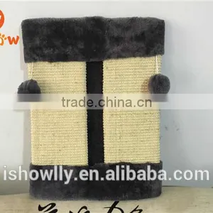 2016 New Cat Scratch Board Wall Sisal Scratch Board Stuff Ball Cat Toy thumbnail-1