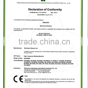High Frequency Welding Machine of Tarpaulin Welding and Canvas Bonding Machine thumbnail-2