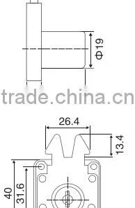 High Quality Cabinet Mailbox Drawer Wardrobe Cam Locks, Push Lock thumbnail-3