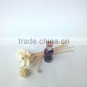 Wholesale Aroma Scented Reed Diffuser With Glass Fragrance Bottle,Aroma Rattan Sticks,Sola Flower thumbnail-6