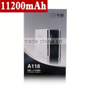 30000 Mah Mobile Power Bank 11200mAh Double USB Mobile Phone Power Supply Power Pack A118, High Capacity thumbnail-1