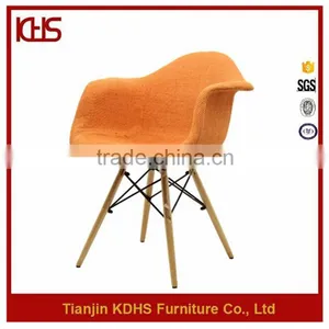 Famous Fashionable Cosy Designed Plastic Seat Strong Stable Legs Leisure Chair thumbnail-4