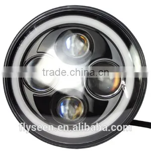 Led Jeep Headlight 7inch LED Headlight for Jeep Wrangler Hi/lo Beam 40w Ccfl Angel Eye Led Headlight thumbnail-1