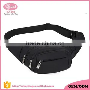 Fashion Leisure Nylon Men Waist Bag Pouch Bag Hip Bag for Sports thumbnail-3