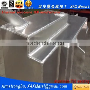 XAX38Alu OEM ODM Customized Laser Cut Bend Weld Plate Aluminum the Charging Box Box thumbnail-4