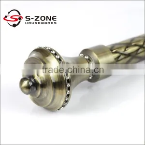 Decorative Roof 28mm Curtain Rod End Caps for Curtain Rod Set thumbnail-6