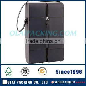 Practical Large Capacity PU Leather Box for Hamper Traveling thumbnail-1