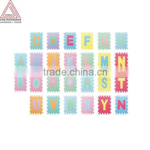 Baby Eco-friendly Interlocking EVA Foam Alphabet Puzzle Mats thumbnail-1