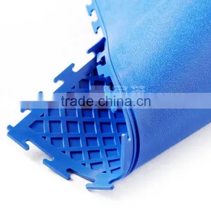 Guangzhou Popular Design Wholesale Manufatuers Garage Interlocking Plasstic Vinyl PVC Flooring Tiles thumbnail-3