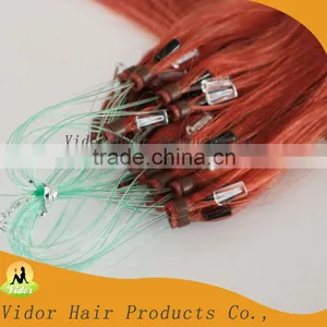 100% Human Micro Ring Hair Color 135# thumbnail-1