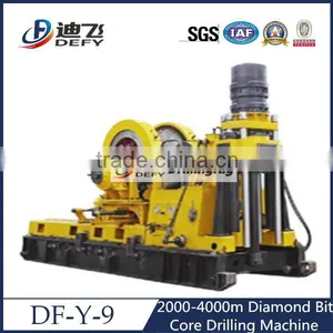 DF-Y-9 2000-4000m Hard Tungstencarbide Tipped Bit Core Drilling Machine Price thumbnail-1
