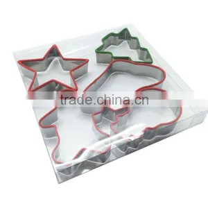 Snowflake Metal Cheap Cookie Cutters With Color Edge thumbnail-2
