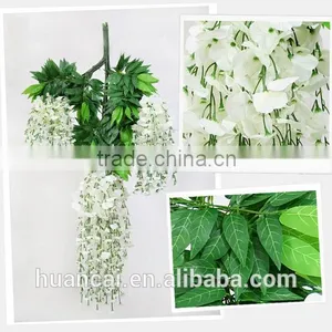 High Quality White Wisteria 110cm,artificial Wisteria Flower thumbnail-5