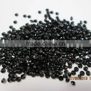 Loose Black Spinal Gemstones Rounds thumbnail-1