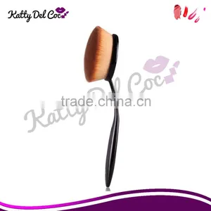 Cosmetic Makeup Tools Women Face Powder Foundation Eye Shadow Blusher Soft Toothbrush Shape Makeup Brushes thumbnail-5