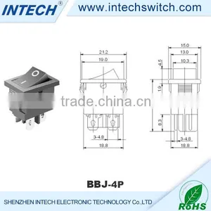 10000 Cycles Miniature Rocker Switch thumbnail-1