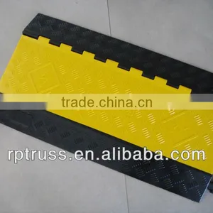 Rubber Cable Protector Hump Road Safety Rubber Hump thumbnail-1