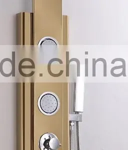 Rose Gold Color Small Size Beautiful Stainless Steel 304 Shower Panel thumbnail-6