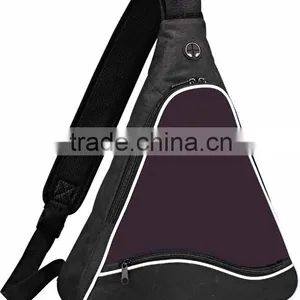 Fashion Sling Bag 600D Polyester With Rubber Logo thumbnail-2