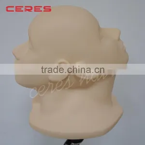 Two-Face Make-up Trainning Mannequin Head, High Quality Permanent Makeup Cosmetic Mannequin Head Model Head Without Hair thumbnail-4