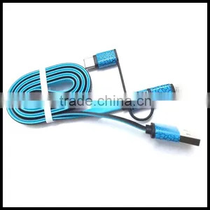 2016 Fashion Multi-function 3in1 Micro 5 IOS 8 Type-C Data Usb Cable thumbnail-6
