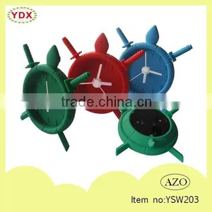 2014 Made in China Anime Silicone Alarm Clock, Animal Shape Mini Clock thumbnail-1