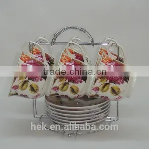 Hot Selling Elegant Colored Cup and Saucer thumbnail-3