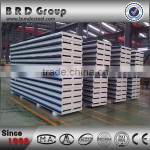 New Material Zinc Coated PU Sandwich Roof Panel thumbnail-1