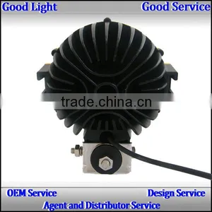 12volt 51W Led Work Light Spot/FLood Beam With RED/Black Housing Rings for J-e-ep SUV thumbnail-6