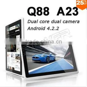 Newly 7 Inch Tablet New Q88 Actions ATM7021 1.5 Ghz Android 4.2 WiFi OTG 7 Inch Q88cheap China Android Tablet thumbnail-1
