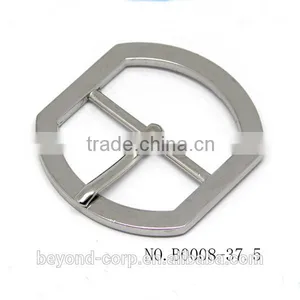37.5MM Nickel Shiny Polishing Rounded Pin Buckle for Belt for Handbag thumbnail-4