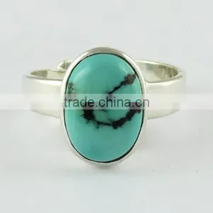 Royston !! Turquoise 925 Sterling Silver Ring, Gemstone Silver Jewellery, Silver Jewellery thumbnail-2