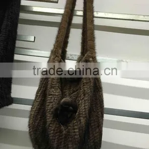 Hand Made Mink Fur Bag Brand Ladies 2015 thumbnail-2