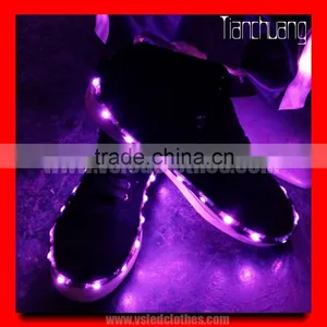 Adult Stage Led Flash Shoes/full Color Shoes Led/Event Shoes Light Led thumbnail-1