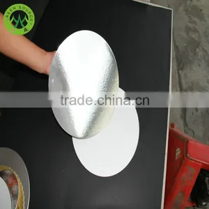 10" Silver Foil Cake Boards/round Silve Corrugated Cake Boards/cake Drum thumbnail-5