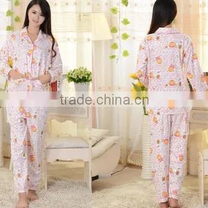 Couple Long Sleeve Printing Pajama Suit thumbnail-2