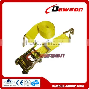 Flat Hook Ratchet Tie Down Straps thumbnail-4