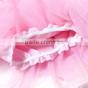 High Quality Baby Girls Comfortable Baby Girls Ruffle Shorts Triple Pants thumbnail-5