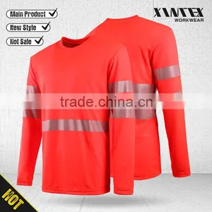 2016 NORTHCAPE EN ISO 20471 Fluorescent High Visibility Reflective Long Sleeve T Shirt thumbnail-2