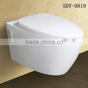 Ceramic Sanitary Ware Wall Mounted Toilet wc Wall Hung Toilet Toilet Bowl Price Supplier's Choice thumbnail-1