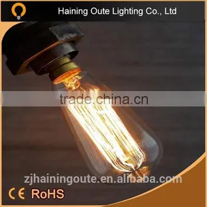 Antique Light Vintage Decor Lighting ST64 Edison Bulb Used for Table Lighting Decoration thumbnail-1