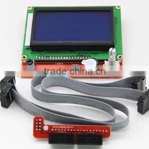 China Supplier Ramps 1.4+Mega 2560 + Heatbed Mk2b+12864 LCD Controller+5Pcs A4988 Driver+6Pcs Endstops+Fan For 3D Printer thumbnail-2