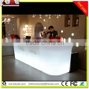 Color Light up Options Mobile Nightclub Bar Counter With Remote Control thumbnail-6