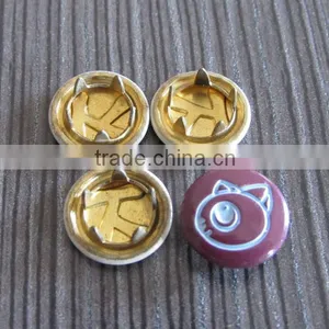Cute Animal Metal Snap Button thumbnail-1