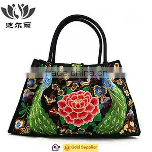 2016 Fashion Embroidery Woman Handbag Lady Handbag thumbnail-5