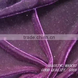 100% Polyester Non Inverted Velvet for Sofa Clothes and Curtain Decorations thumbnail-1