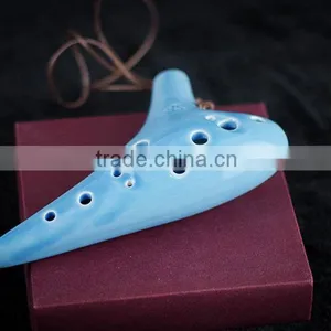 Chinese Ceramic Ocarina Flute thumbnail-4