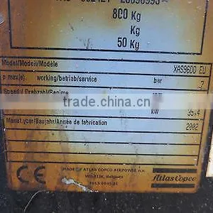 ATLAS COPCO XAS 96 COMPRESSOR (5677) thumbnail-4