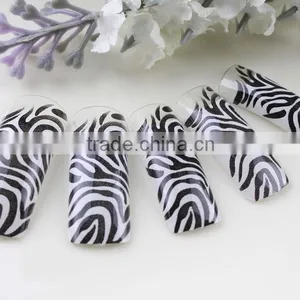 Leopard Artificial Nail Predesig High Quality ABS False Nail thumbnail-1