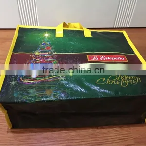 Zipper Bag With Flag Design Shopping Bag thumbnail-6